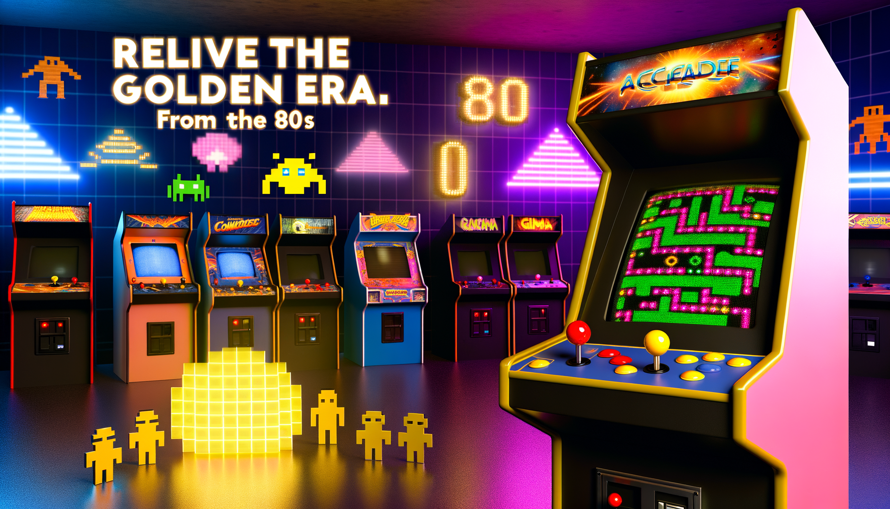 Revive la era dorada: Los 10 juegos arcade icónicos de los 80