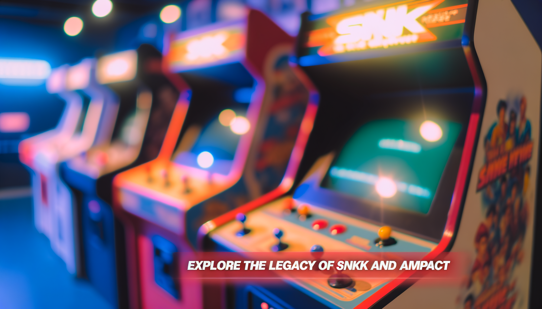 Explora el Legado de SNK y sus Máquinas Arcade: Historia e Impacto